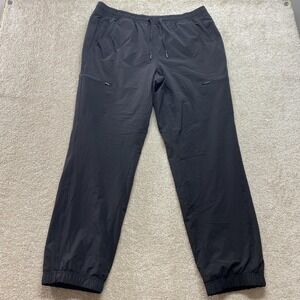 Eddie Bauer Pants Womens 16 Fleece Lined Water Resistant Drawstring Pockets Outd